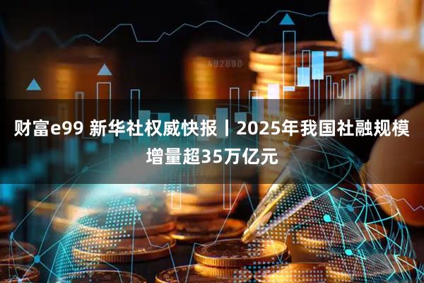 财富e99 新华社权威快报丨2025年我国社融规模增量超35万亿元
